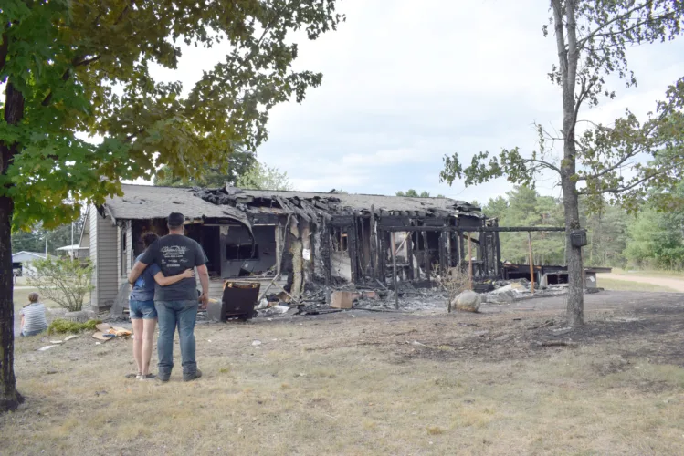 Fire causes major damage to Breitung Township home